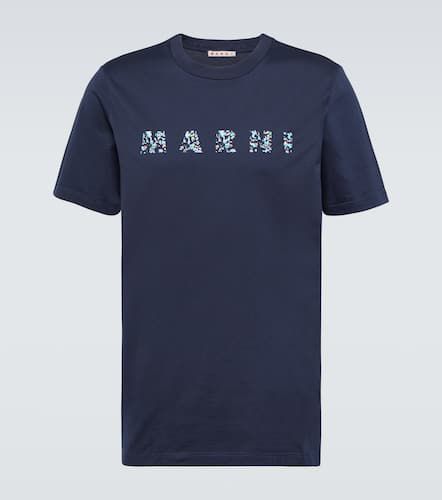 Marni T-shirt en coton à logo - Marni - Modalova