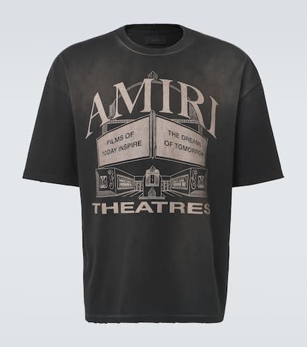 T-shirt Theaters en coton imprimé - Amiri - Modalova