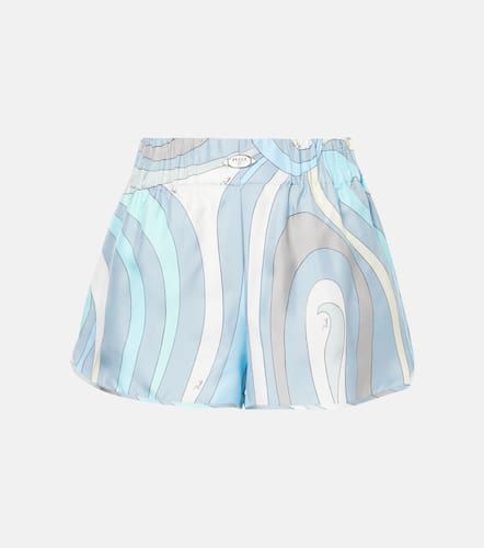 Pucci Short Iride imprimé en soie - Pucci - Modalova