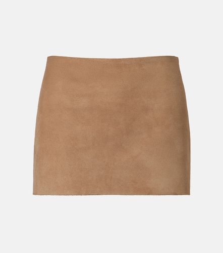 Khaite Mini-jupe Jett en daim - Khaite - Modalova