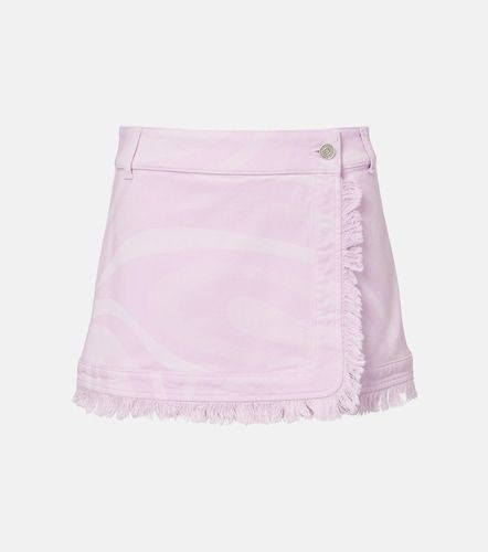 Pucci Mini-jupe Marmo en jean - Pucci - Modalova