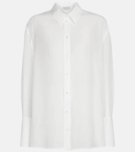 Chemise en soie - Alexander McQueen - Modalova