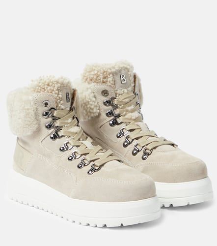 Bottes Antwerp en cuir et shearling - Bogner - Modalova