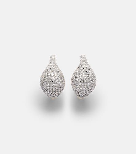 Boucles d'oreilles en or 10 ct et diamants - Stone and Strand - Modalova