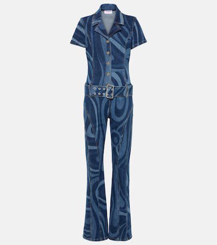 Pucci Combi-pantalon Marmo en jean - Pucci - Modalova