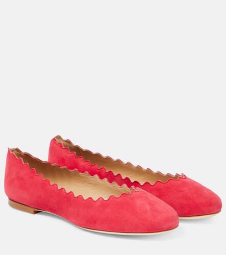 Chloé Ballerines Lauren en daim - Chloe - Modalova