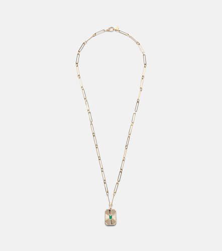 Collier Radiant Deco en or 18 ct, émeraudes et diamants - Shay Jewelry - Modalova