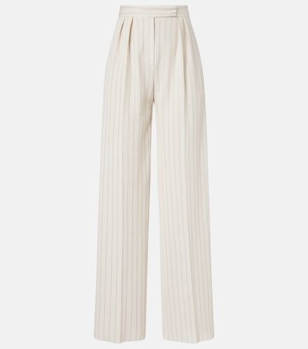 Pantalon ample Osso rayé en coton - Max Mara - Modalova