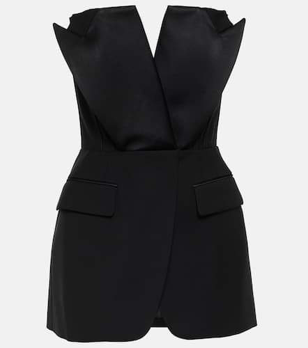 Haut de smoking en laine - Alexander McQueen - Modalova