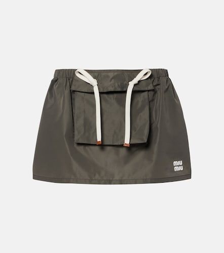 Miu Miu Mini-jupe technique - Miu Miu - Modalova