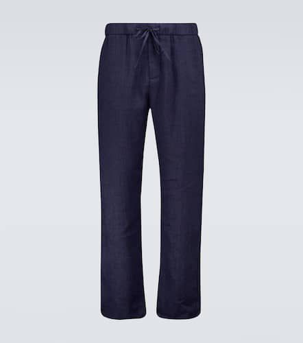 Pantalon chino en coton et lin - Frescobol Carioca - Modalova