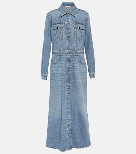 Chloé Robe longue en jean - Chloe - Modalova