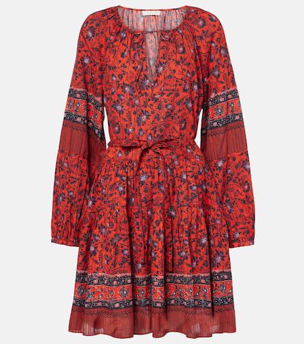 Robe Abri en coton mélangé à fleurs - Ulla Johnson - Modalova