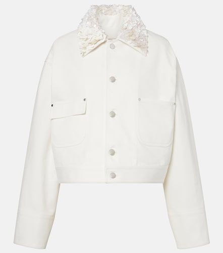 Plan C Veste en coton à sequins - Plan C - Modalova