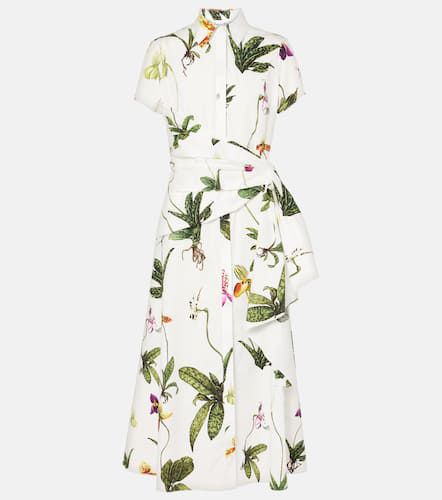 Oscar de la Renta Robe midi Orchid - Oscar de la Renta - Modalova