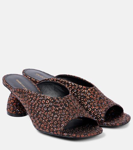 Dries Van Noten Mules en toile - Dries Van Noten - Modalova