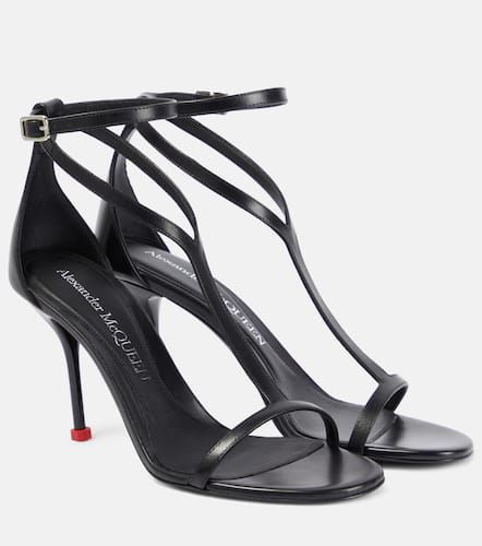 Sandales Harness en cuir - Alexander McQueen - Modalova