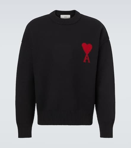 Pull Ami De Cur en laine vierge - Ami Paris - Modalova