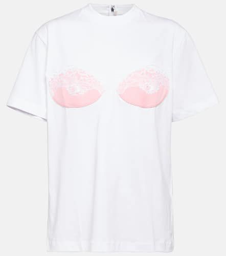 T-shirt en coton à dentelle - Christopher Kane - Modalova