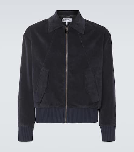 Veste blouson en coton et cachemire - Loewe - Modalova