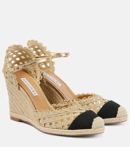 Espadrilles compensées Sunburst 120 - Aquazzura - Modalova