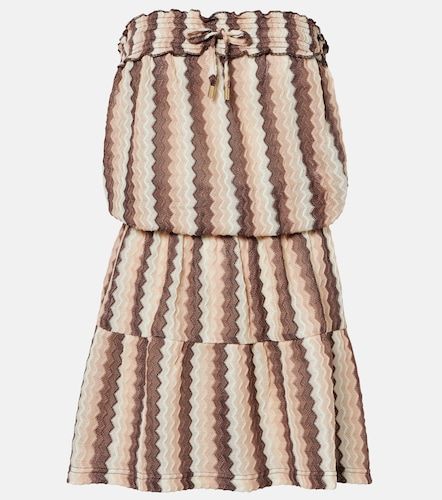 Robe bustier Isla à rayures - Melissa Odabash - Modalova