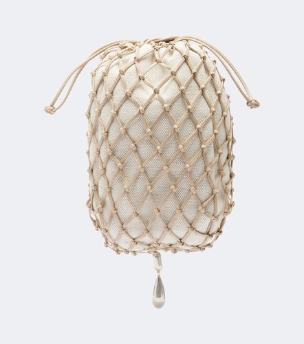 Pochette Small en cuir macramé - Savette - Modalova