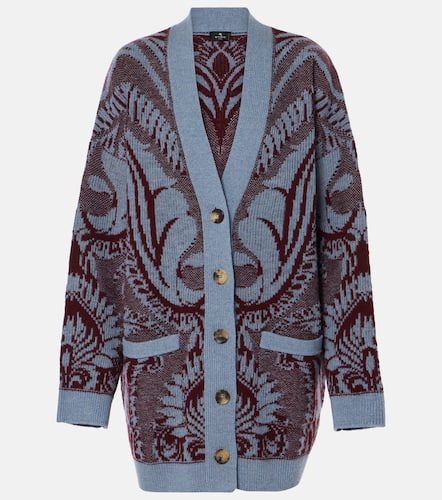 Etro Cardigan oversize en laine - Etro - Modalova