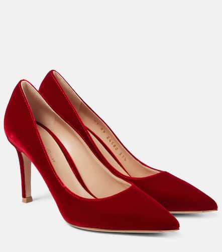 Escarpins Gianvito 85 en velours - Gianvito Rossi - Modalova