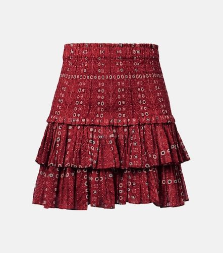 Mini-jupe Naomi imprimée en coton - Marant Etoile - Modalova