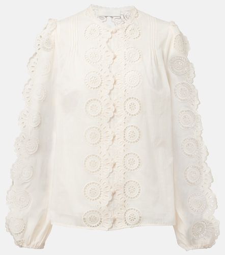 Blouse Lucky brodée en coton - Zimmermann - Modalova