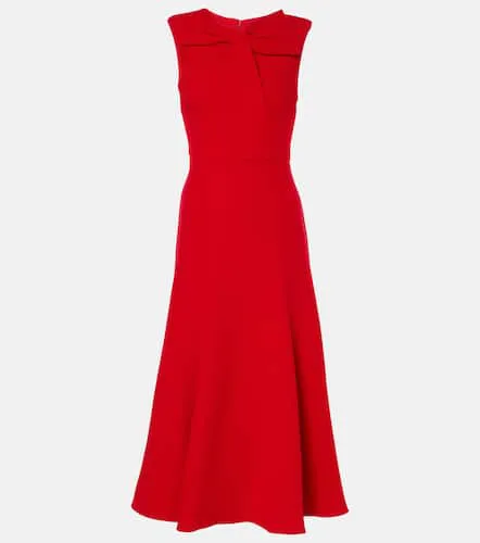 Robe midi en crêpe de laine - Roland Mouret - Modalova