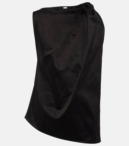 Toteme Top en coton et lin - Toteme - Modalova
