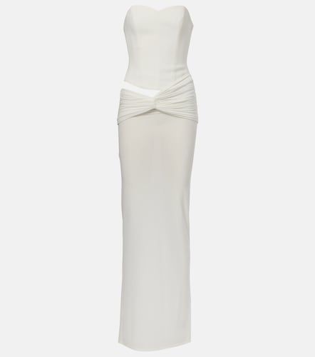 Alex Perry Robe bustier en crêpe - Alex Perry - Modalova