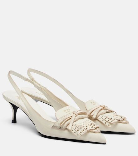 Prada Escarpins slingback en cuir - Prada - Modalova