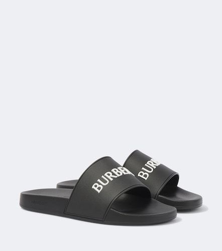 Burberry Mules à logo - Burberry - Modalova