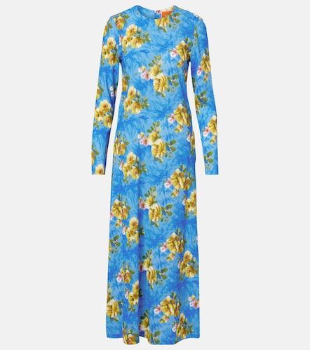 Robe midi Swing à fleurs - La DoubleJ - Modalova