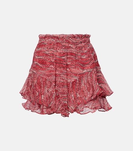 Short Sornel imprimé à volants - Marant Etoile - Modalova