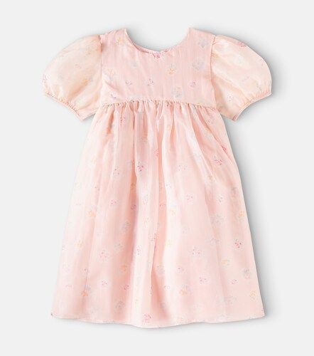 Robe Elmae en soie à fleurs - Bonpoint - Modalova