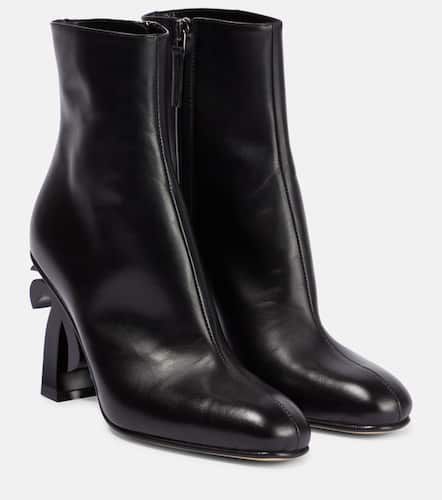 Palm Angels Bottines Palm en cuir - Palm Angels - Modalova