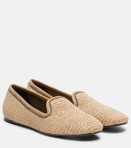 Mocassins Monili en raphia - Brunello Cucinelli - Modalova