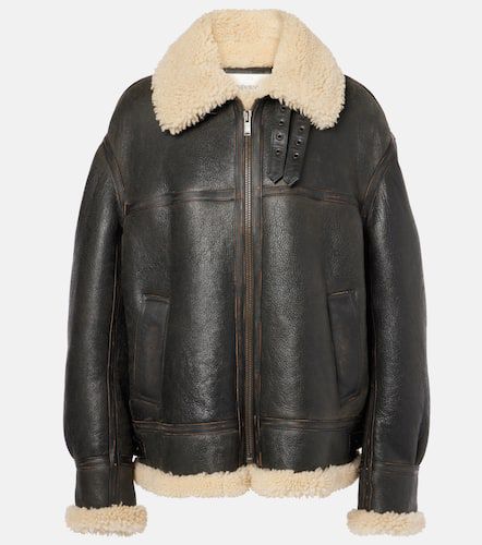 Saint Laurent Veste en shearling - Saint Laurent - Modalova