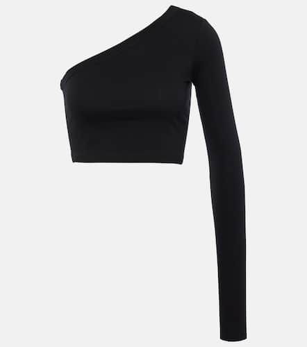 Top raccourci asymétrique en coton - Rick Owens - Modalova