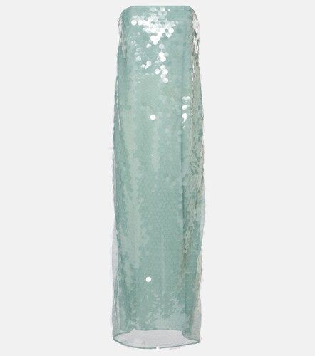 Staud Robe longue Casey à sequins - Staud - Modalova
