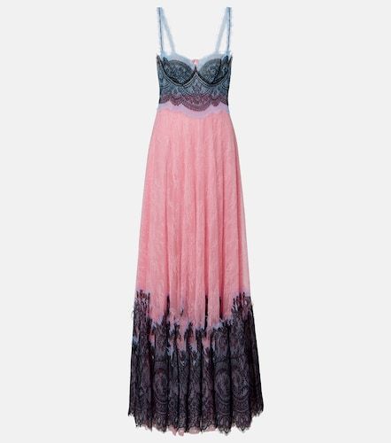 Robe longue Gallie en dentelle - Costarellos - Modalova