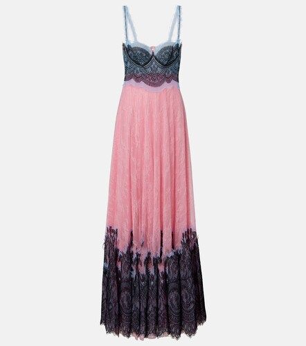 Robe longue Gallie en dentelle - Costarellos - Modalova
