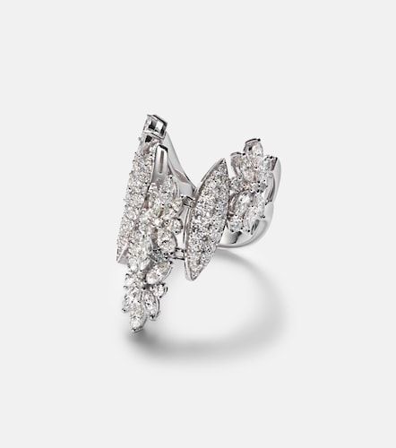 Bague en or blanc 18 ct et diamants - Yeprem - Modalova