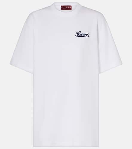 Gucci T-shirt en coton à logo - Gucci - Modalova