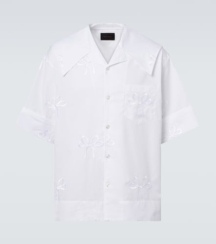Chemise brodée en coton - Simone Rocha - Modalova