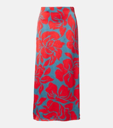 Jupe crayon à fleurs - Dries Van Noten - Modalova